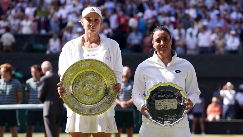 Kết quả Chung kết đơn nữ Wimbledon 2022: Rybakina trở thành tân ‘nữ hoàng’ - Ảnh 1