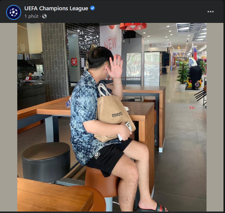 Hacker tấn công trang chủ UEFA Champions League, đăng loạt hình của Quang Hải - Ảnh 2