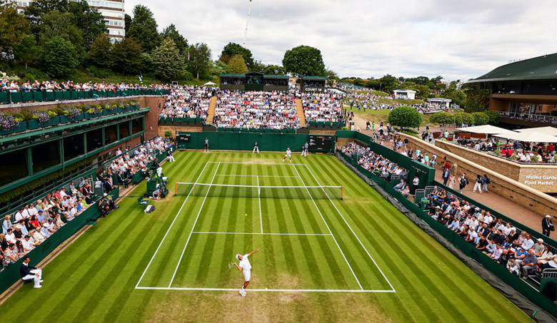 Wimbledon 2022 xác lập kỷ lục về số khán giả đến sân theo dõi - Ảnh 2