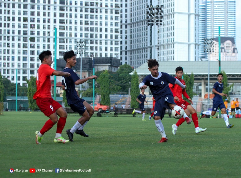 U16 Việt Nam thất bại trước đội trẻ của CLB Hà Nội - Ảnh 2