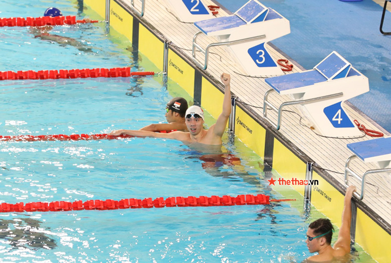 Nguyễn Huy Hoàng đủ chuẩn hạng A môn bơi lội tại Olympic Paris 2024 - Ảnh 2
