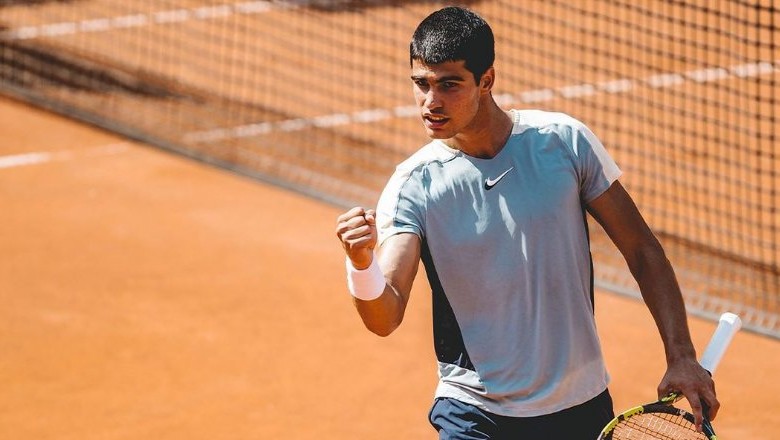 Alcaraz ‘hút chết’ trước tay vợt hạng 259 ATP ở vòng 1 Hamburg Open - Ảnh 1