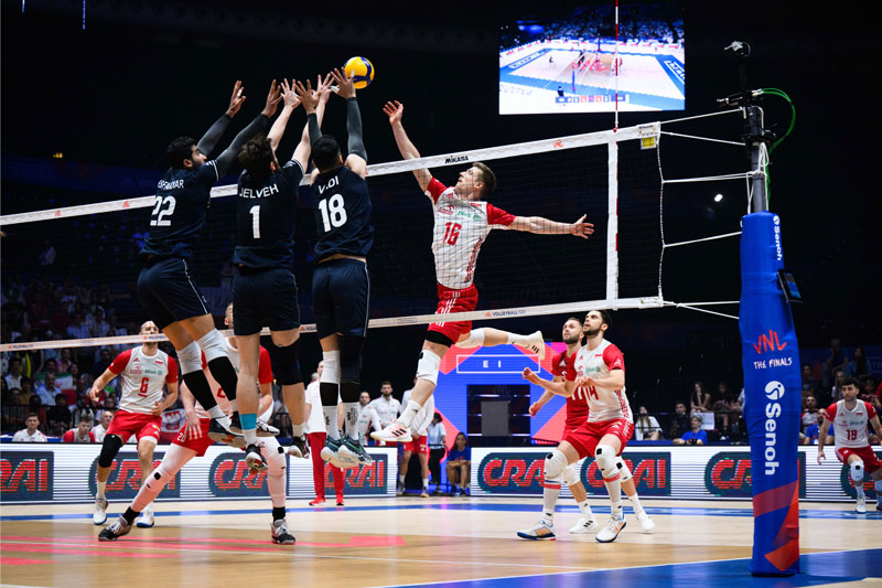 Nhật Bản và Iran 'rủ nhau' thua cuộc, châu Á sạch bóng ở bán kết Volleyball Nations League 2022 - Ảnh 2