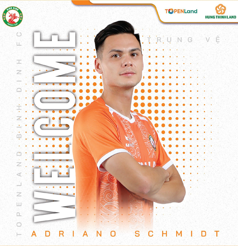 Adriano Schmidt là ai? Tiểu sử, sự nghiệp của cầu thủ Việt kiều đang thi đấu cho Bình Định - Ảnh 2