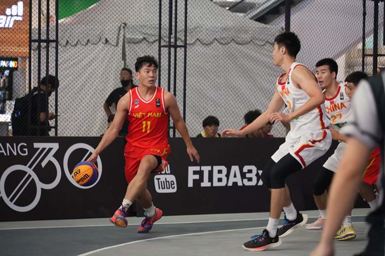 Bóng rổ nam Việt Nam gây ấn tượng trước Trung Quốc ở chặng 2 FIBA Nation League 2022 - Ảnh 2