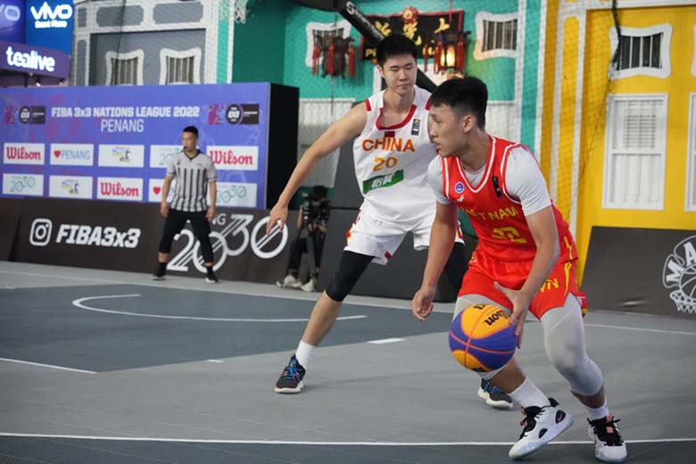 Bóng rổ nam Việt Nam gây ấn tượng trước Trung Quốc ở chặng 2 FIBA Nation League 2022 - Ảnh 3