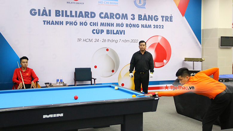 Lê Xuân Ân vô địch Cúp Billiard Carom 3 băng trẻ TP.HCM mở rộng 2022, giành suất dự giải trẻ thế giới  - Ảnh 3