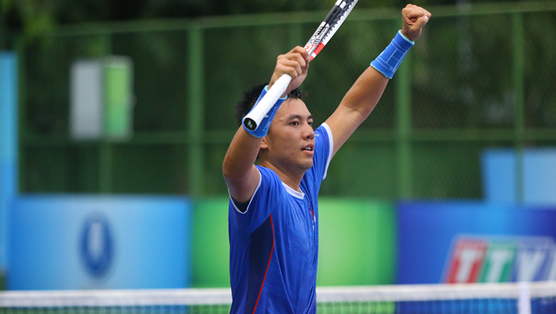 Lý Hoàng Nam thắng dễ tay vợt Trung Quốc ở vòng 1 giải nhà nghề Malaysia - Ảnh 1