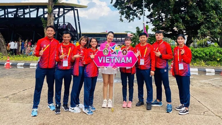 Việt Nam có HCV đầu tiên tại Đại hội thể thao sinh viên Đông Nam Á 2022 - Ảnh 1
