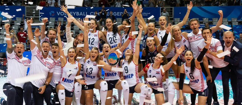 Croatia vô địch Challenger Cup, giành quyền lên chơi Volleyball Nations League 2023 - Ảnh 1