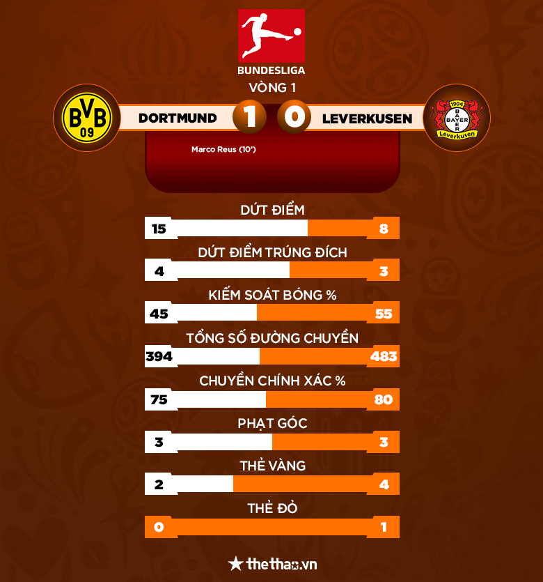 Kết quả Dortmund vs Leverkusen - Ảnh 3