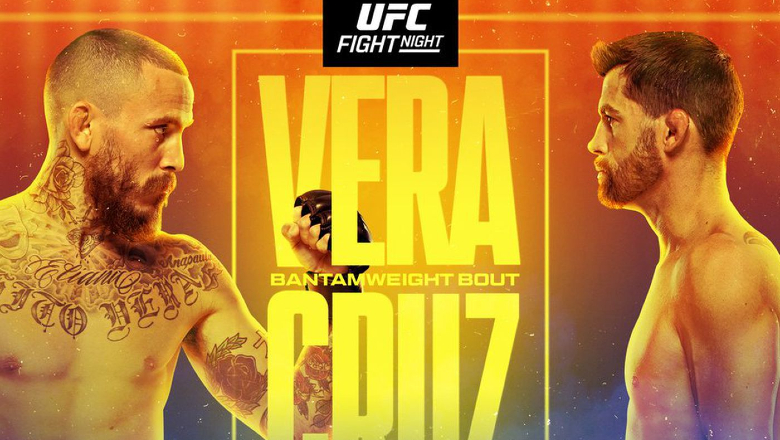 Xem trực tiếp UFC on ESPN: Vera vs Cruz ở đâu, kênh nào? - Ảnh 1