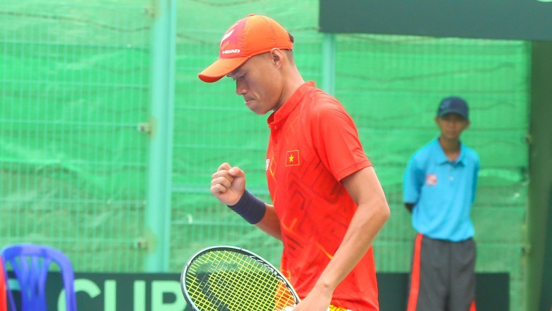 ĐT quần vợt Việt Nam giành ngôi nhất bảng Davis Cup với thành tích toàn thắng - Ảnh 1