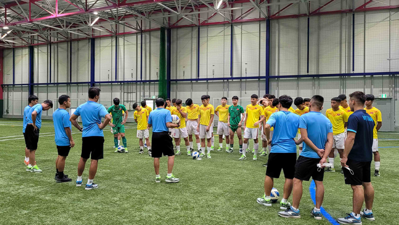 ĐT U20 Việt Nam đã tới Nhật Bản tập huấn trước thềm vòng loại U20 châu Á - Ảnh 5