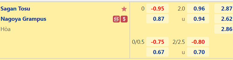 Nhận định, dự đoán Sagan Tosu vs Nagoya Grampus, 17h00 ngày 14/8: Thành bại tại hàng công - Ảnh 3