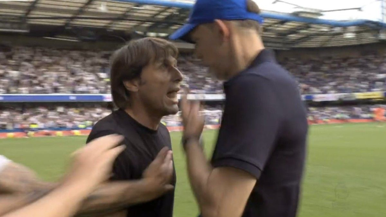Conte, Tuchel nhận thẻ đỏ vì gây gổ sau khi trận Chelsea vs Tottenham kết thúc - Ảnh 5