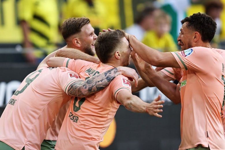 Kết quả Dortmund vs Bremen: 6 phút điên rồ, thất bại khó tin - Ảnh 1