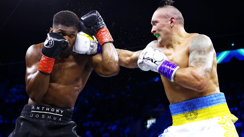 Usyk tiếp tục đánh bại Joshua, bảo vệ thành công 4 đai Boxing nhà nghề - Ảnh 2