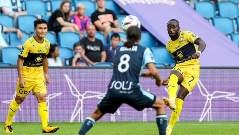 Đồng đội Quang Hải: 'Không cần quá lo lắng, Ligue 2 chỉ mới bắt đầu' - Ảnh 1