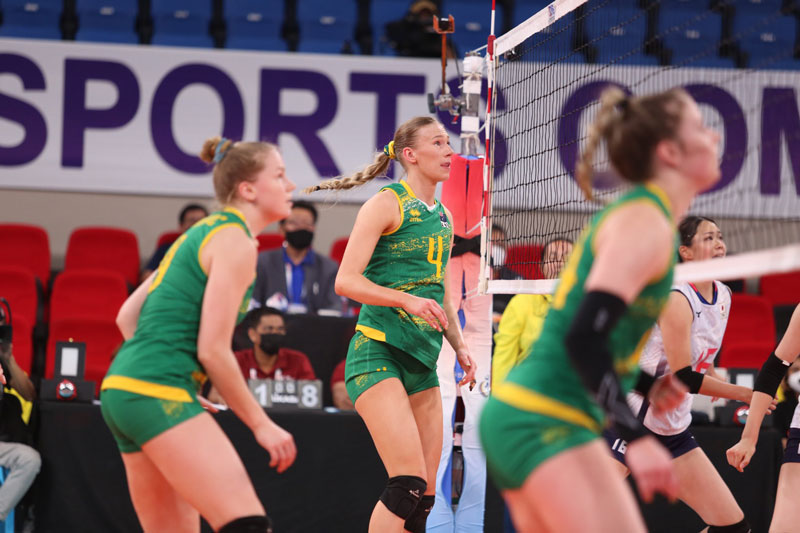 Thế chân Việt Nam, Australia nhận séc thua 'kinh hoàng' nhất Cúp bóng chuyền nữ châu Á 2022 - Ảnh 1