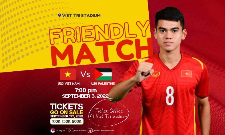 Vé xem U20 Việt Nam vs U20 Palestine mở bán khi nào, ở đâu? - Ảnh 1