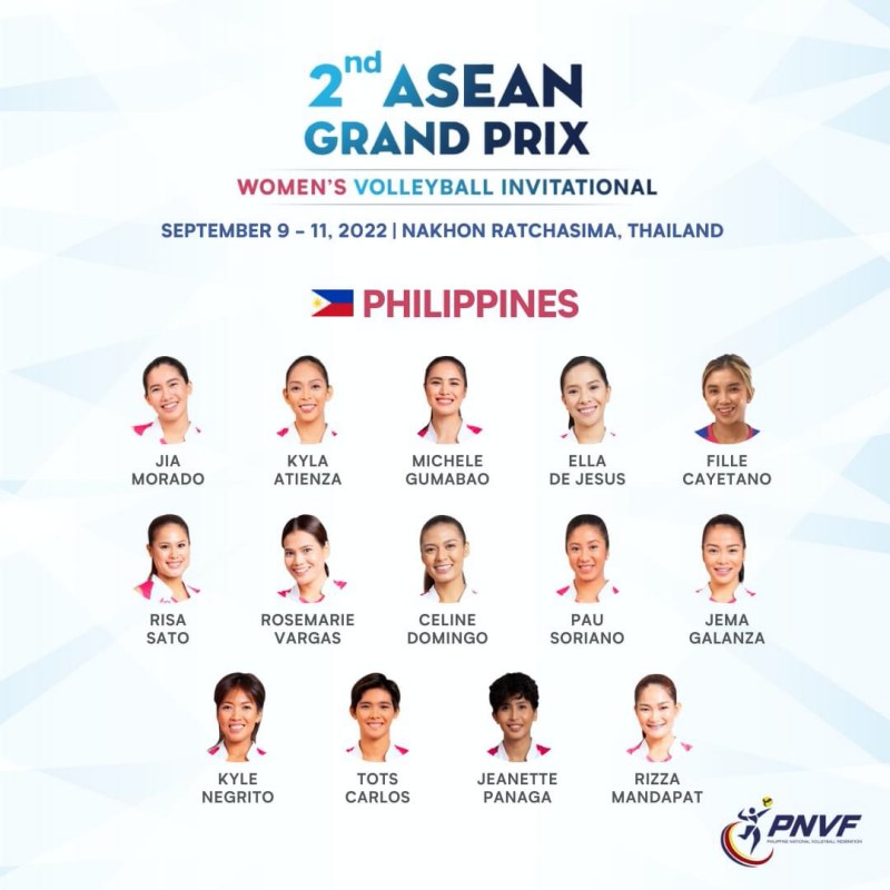 Bất ngờ với đội hình bóng chuyền nữ Philippines dự ASEAN Grand Prix 2022 - Ảnh 2