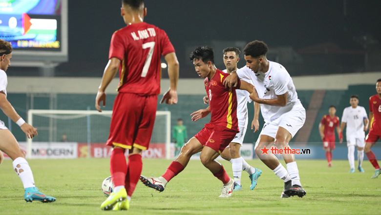 Kết quả U20 Việt Nam vs U20 Palestine: Hàng công vô duyên, trận hòa tiếc nuối - Ảnh 2
