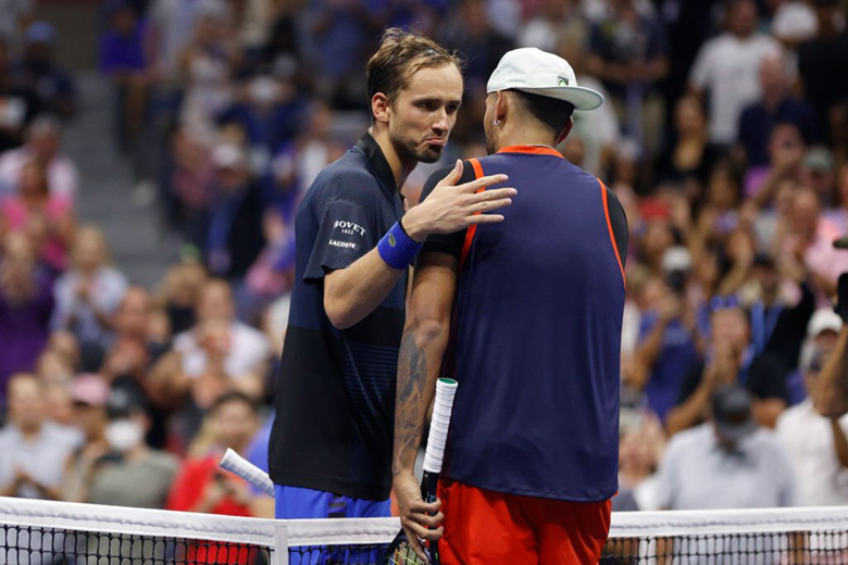 Kyrgios lập kỳ tích mà Nadal cũng chịu thua sau trận thắng Medvedev tại US Open - Ảnh 2