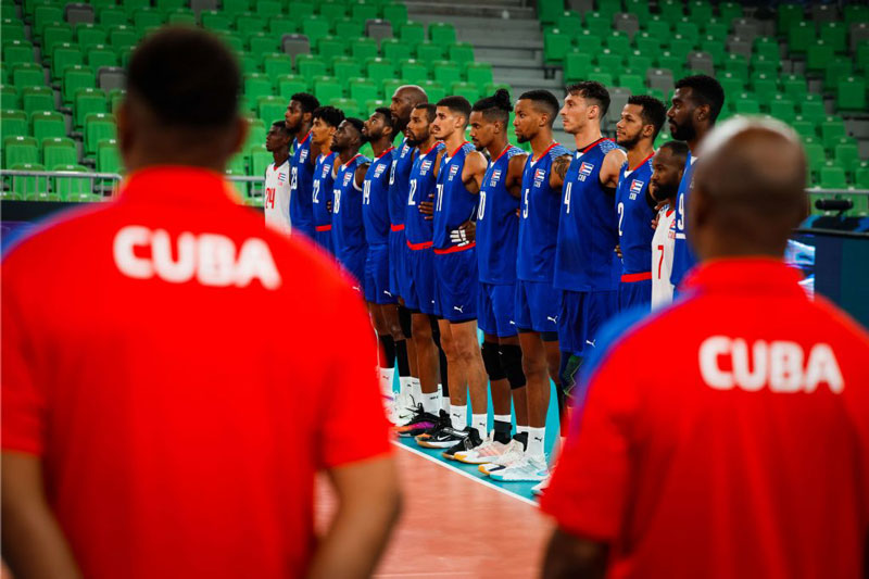 Thất bại ở giải Vô địch thế giới 2022, bóng chuyền nam Cuba 'trảm tướng' - Ảnh 1