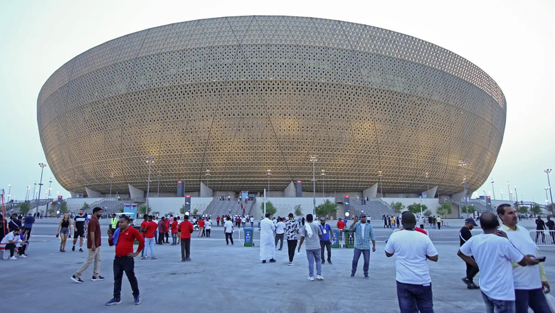 Qatar thử nghiệm sân vận động tổ chức trận chung kết World Cup 2022 - Ảnh 2