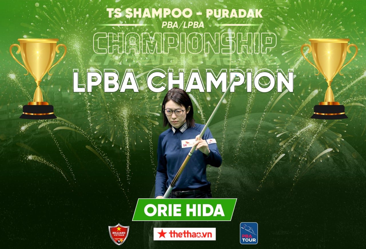 Kết quả loạt trận tứ kết PBA 3rd Tour - ấn tượng từ cơ thủ Nhật Bản Orie Hida - Ảnh 2
