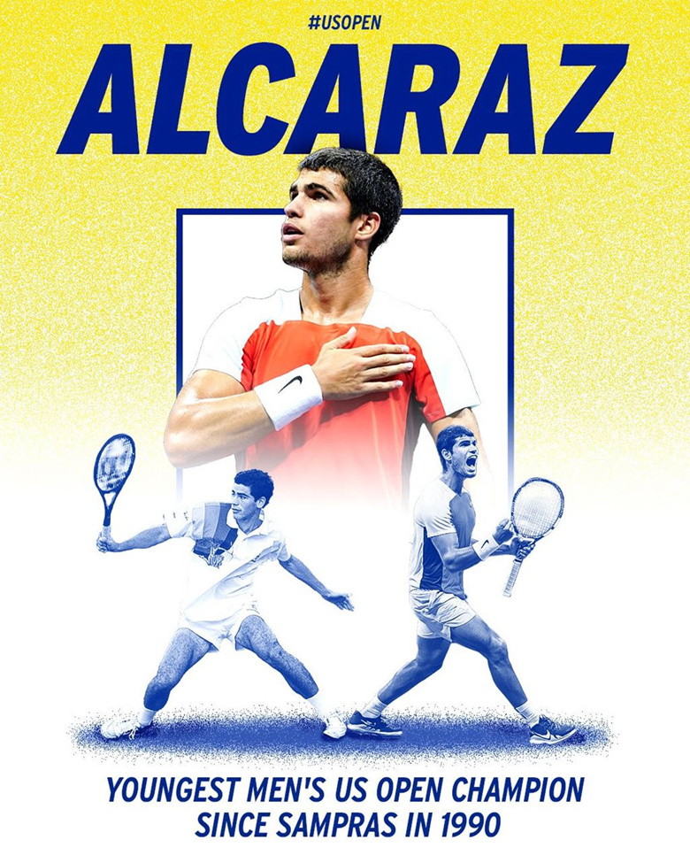 Hành trình vô địch US Open 2022 của Alcaraz: Bản lĩnh ‘tiểu Nadal’ - Ảnh 1