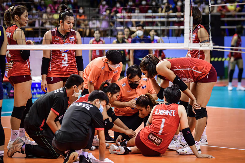Sao trẻ Thái Lan dính chấn thương, bỏ ngỏ việc đánh giải bóng chuyền nữ Vô địch thế giới 2022 - Ảnh 1