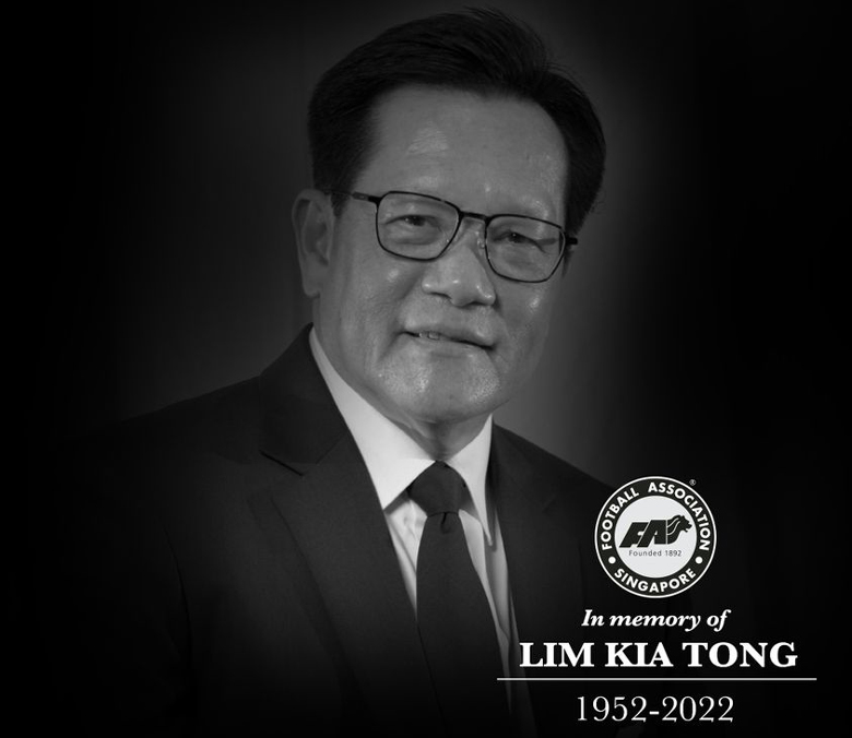 Chủ tịch LĐBĐ Singapore qua đời ở tuổi 70 - Ảnh 1
