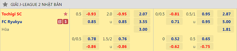 Nhận định, soi kèo dự đoán Tochigi vs Ryūkyū, 16h00 ngày 25/9: Cái duyên đối đầu - Ảnh 3