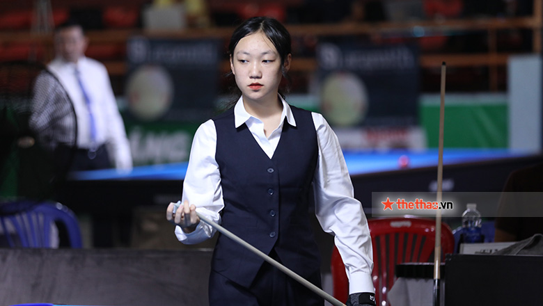 Ngỡ ngàng trước nét xinh đẹp của các cơ thủ nữ tại giải Billiards vô địch quốc gia 2022 - Ảnh 3