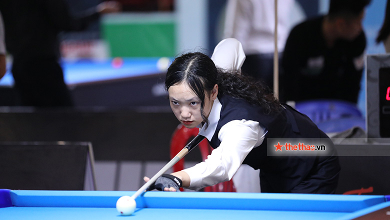 Ngỡ ngàng trước nét xinh đẹp của các cơ thủ nữ tại giải Billiards vô địch quốc gia 2022 - Ảnh 4