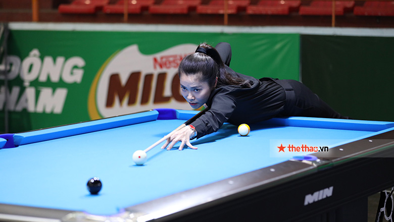 Ngỡ ngàng trước nét xinh đẹp của các cơ thủ nữ tại giải Billiards vô địch quốc gia 2022 - Ảnh 9