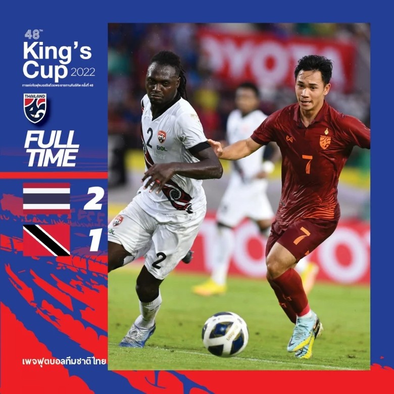 Thái Lan thất bại ê chề ở King’s Cup 2022 vẫn được thưởng tiền tỷ - Ảnh 1