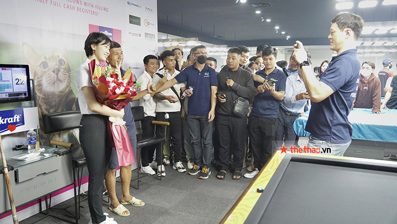 ‘Tiên nữ Billiards’ Lee Mi Rae giao lưu cùng khán giả Việt Nam - Ảnh 12