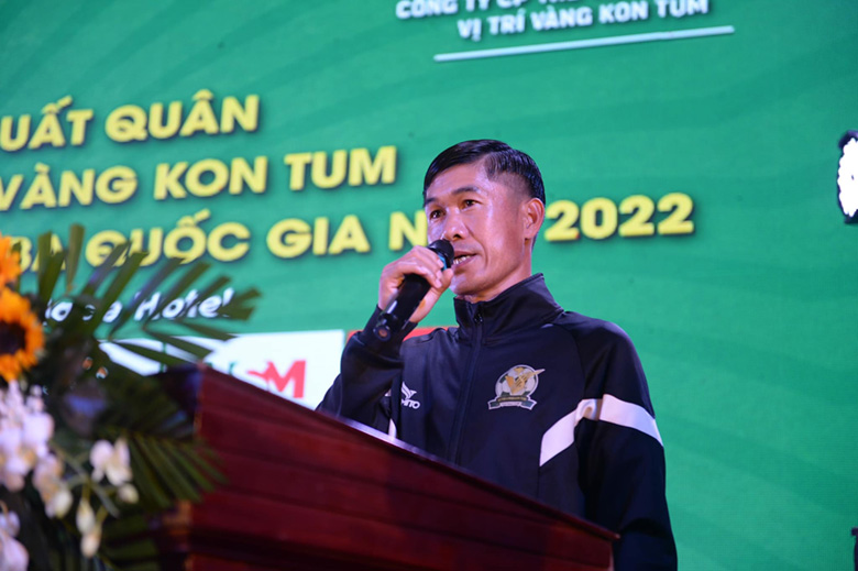 CLB Vị Trí Vàng Kom Tum ra mắt bóng đá Việt Nam tại giải hạng Ba Quốc gia 2022 - Ảnh 1