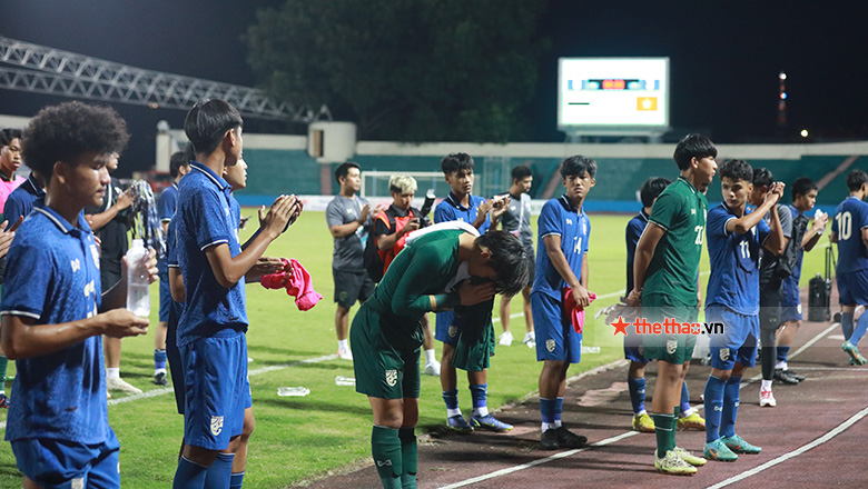 Cầu thủ U17 Thái Lan suy sụp sau trận thua đậm Việt Nam - Ảnh 1