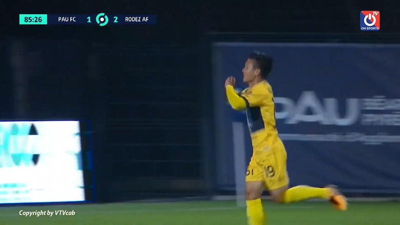 Kết quả Pau FC vs Rodez: Quang Hải ghi bàn thắng lịch sử, chủ nhà giữ lại 1 điểm - Ảnh 2