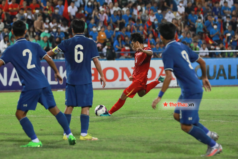 Kết quả U17 Việt Nam vs U17 Thái Lan: Vùi dập đối thủ, khẳng định ngôi đầu - Ảnh 3