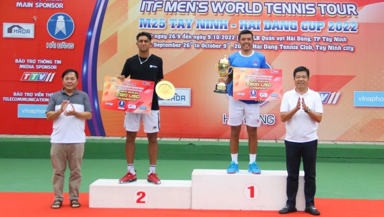Lý Hoàng Nam vô địch giải M25 Tây Ninh 2022, áp sát top 240 ATP - Ảnh 3