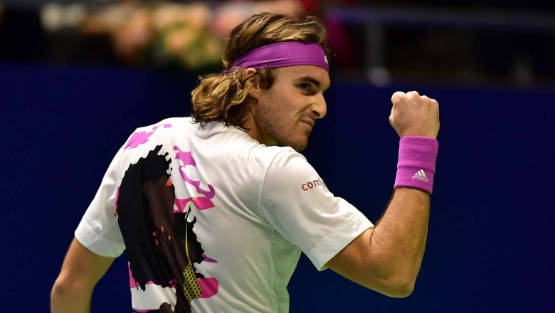 Tsitsipas ngược dòng hạ Rublev tại bán kết Astana Open 2022 - Ảnh 2