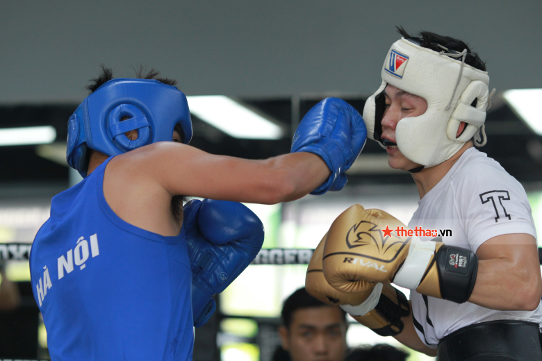 Boxing nam Hà Nội đấu tập cùng CLB Trigger trước Đại hội Thể thao Toàn quốc - Ảnh 2