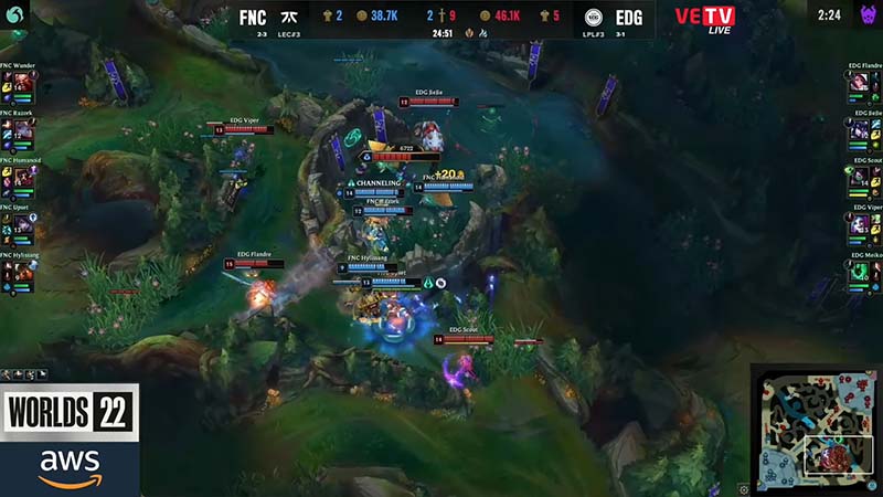 Kết quả FNC vs EDG: CKTG 2022 Vòng bảng ngày 5 - Ảnh 4