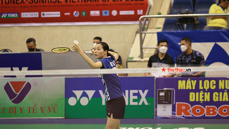 Thùy Linh thắng sau 28 phút, lọt vào vòng 3 giải cầu lông quốc tế Australia - Ảnh 1