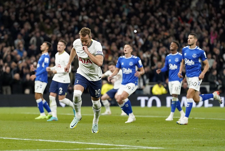 Kết quả Tottenham vs Everton: Kane lập công, Gà trống áp sát ngôi đầu - Ảnh 2